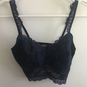 Hollister Bralette - Navy